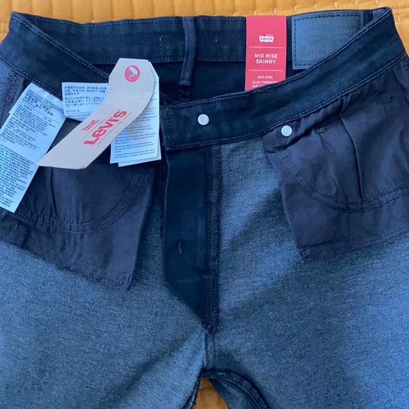 NWT Levi’s Mid Rise Skinny Jean - Picture 4 of 5